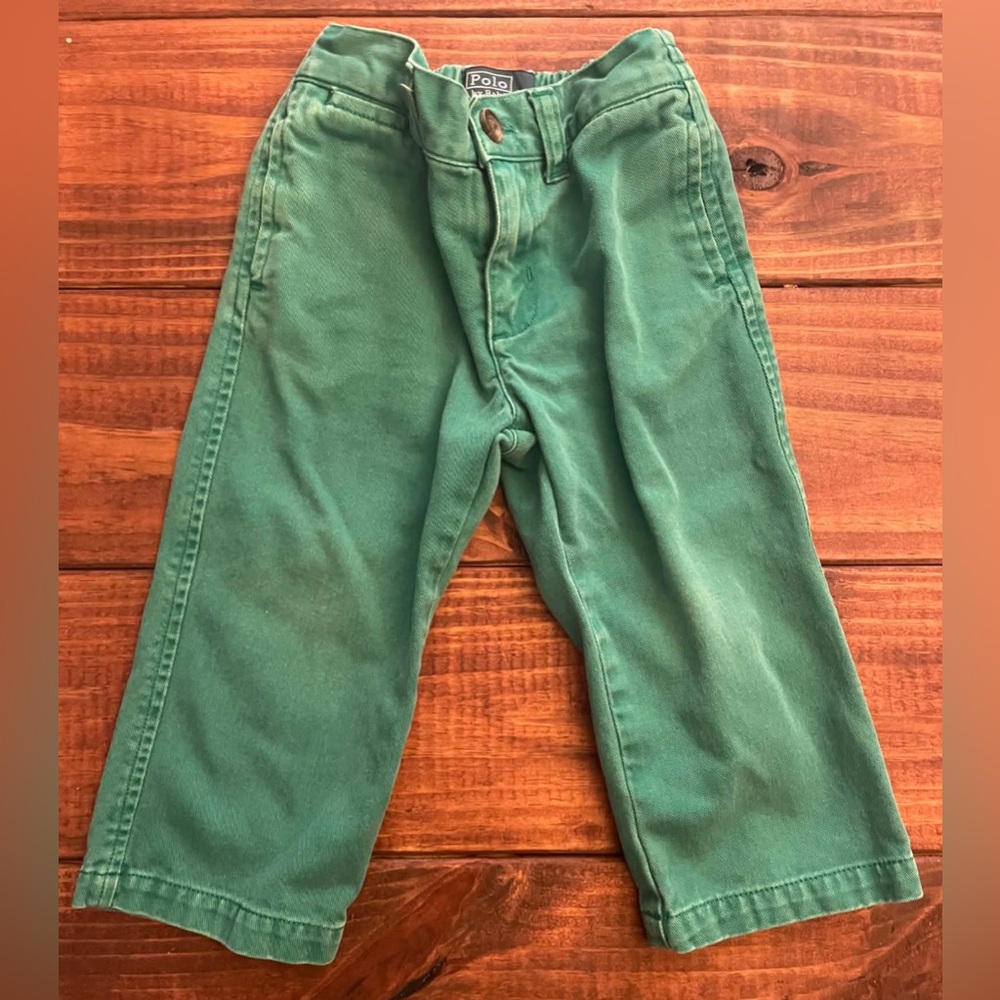 Polo by Ralph Lauren Green Kids Chino Pants
